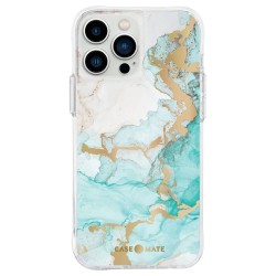 Husa Case Mate Tough Print ocean marble Apple iPhone 13 Pro Max, transparent